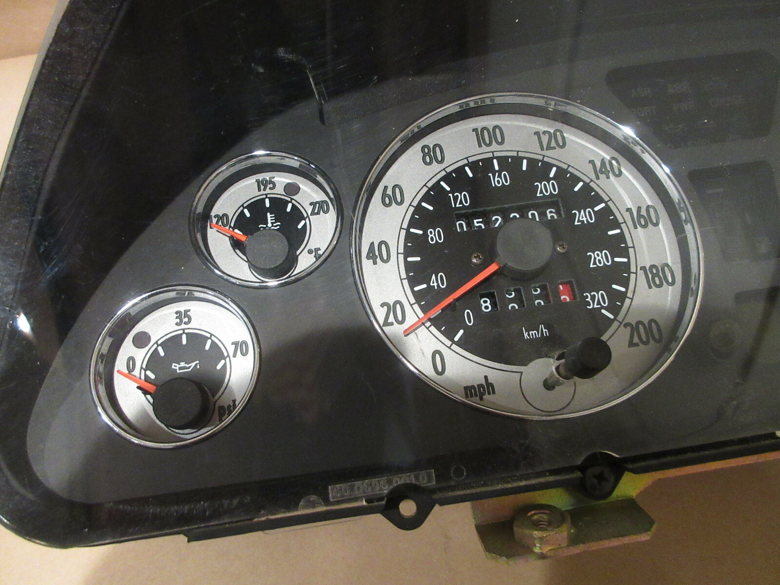 Maserati 4200 Coupe Spider - Speedometer Dash Instrument Cluster  P/N 192042
