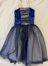 Girl's Dance Theatricals Costumes Size SC Blue