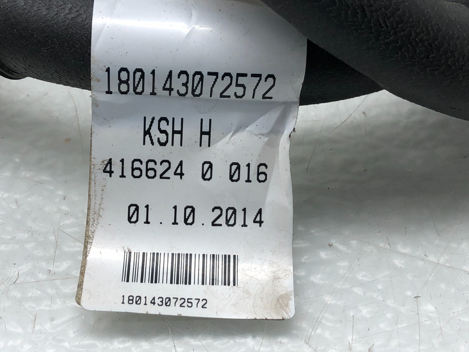 2015-2021 MERCEDES W205 C300 C43 GROUND NEGATIVE MINUS CABLE STRAP OEM.