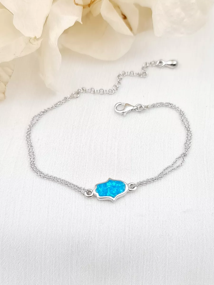 Opal 2024 hamsa bracelet
