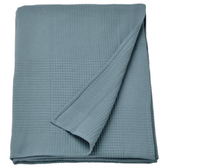   IKEA Indira Tagesdecke dunkelgraublau 230x250 cm  
