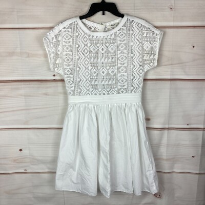 chinese dress ladies Madewell Women's Riley Dress Eyelet White,XX-Small at Amazon Women's  Clothing store