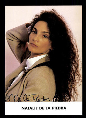 Natalie de La Piedra Marienhof Autogrammkarte Original Signiert # BC 40090