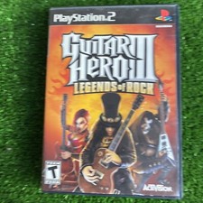 Guitar Hero III: Legends of Rock (Sony PlayStation 2, 2008) No Manual