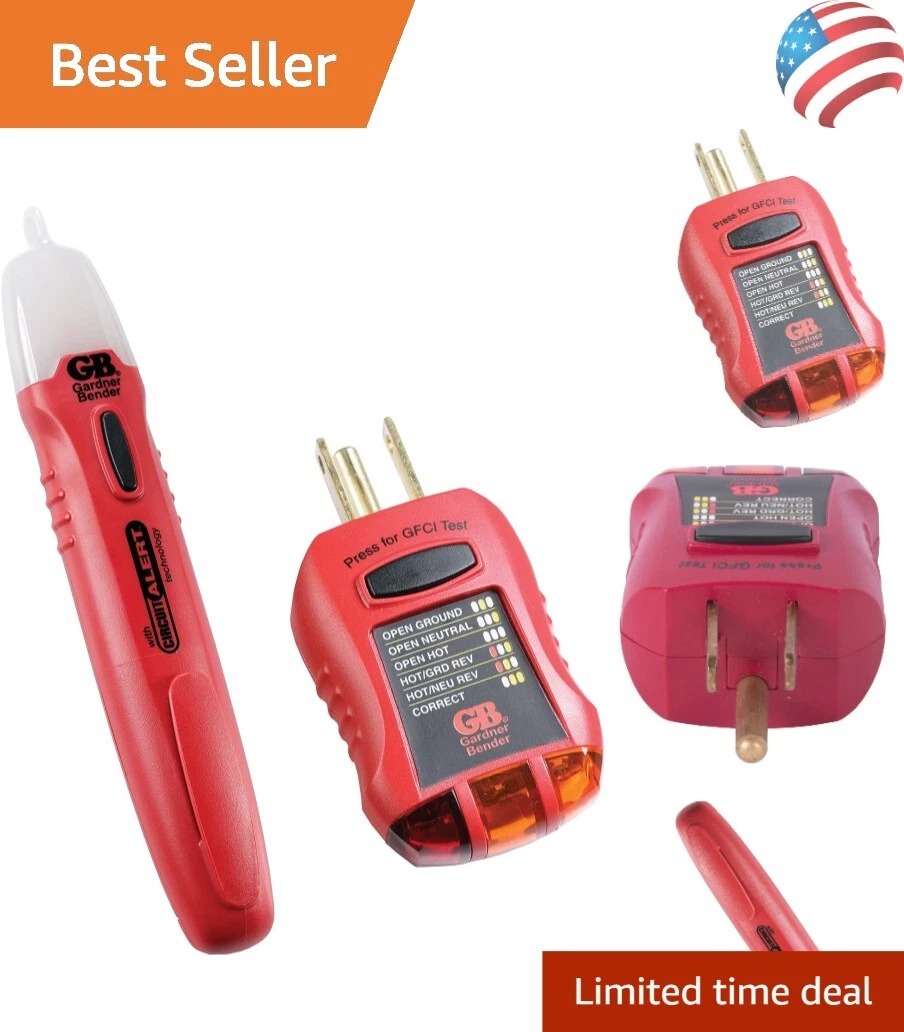 Gardner Bender Safety Kit Non Contact Voltage Tester GFI