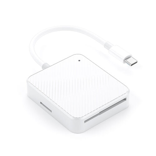 4 in 1 USB-C M2 SD SM XD Card Reader Compact Flash Reader Memory Card Adapter