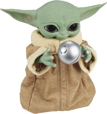 Star Wars Hasbro Galactic Snackin Grogu, Elektronische Figur mit über 40 Sound