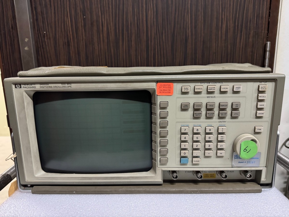 HP 54503A 500MHz, 20MSa/s, 4-Channel Digitizing Oscilloscope | eBay
