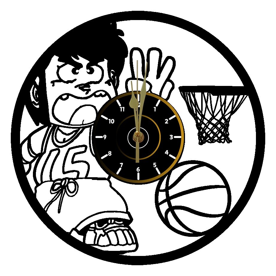 Orologio in vinile da parete MANGA SPOKON GIGI LA TROTTOLA Kappei Sakamoto LP 33