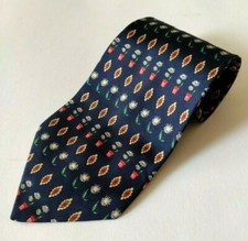 Cravatta uomo Umberto SCOLARI Pura seta Tie Silk 100% Made in Italy Vintage