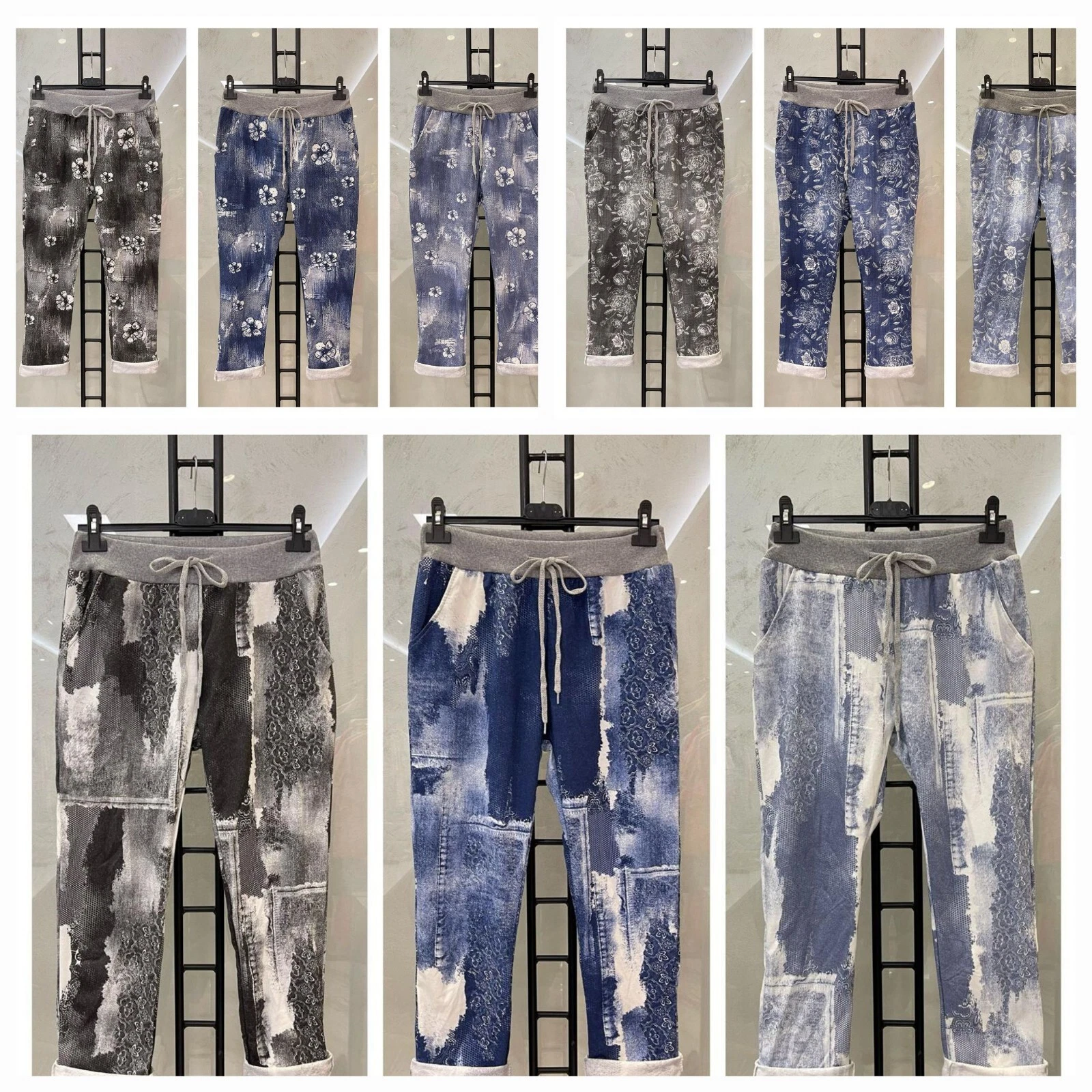 Womens Joggers Italian Floral Print Trousers Casual Jogging Bottoms Ladies Pants
Opens in a new wind