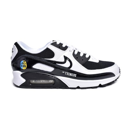 US12.5 Nike Air Max 90 SE Lucha Libre DM6178-010 Uomo Nero/Bianco/Polline senza scatola - Foto 7 di 14