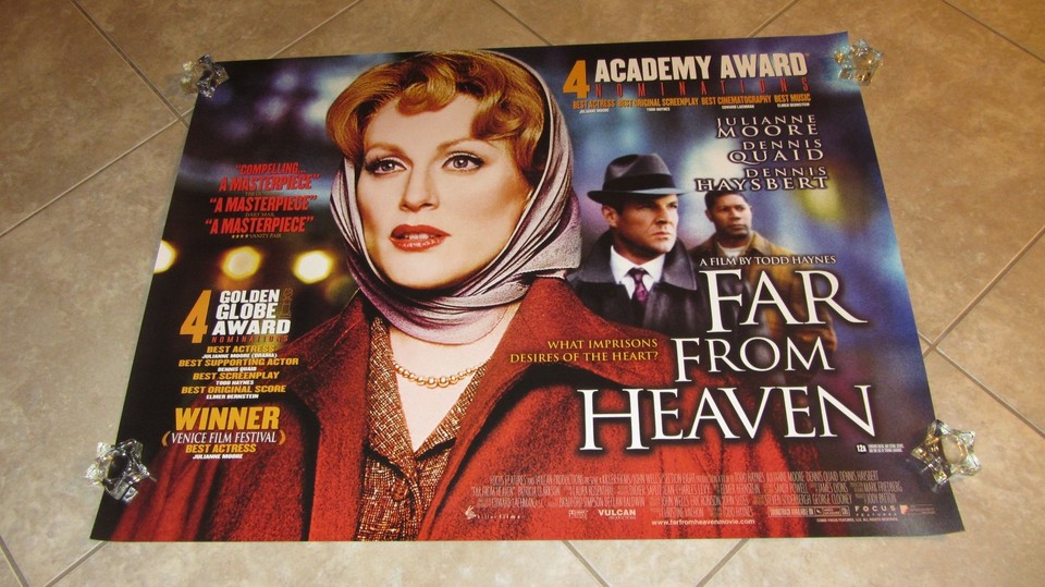 Far From Heaven movie poster - Julianne Moore poster, Dennis Quaid ...
