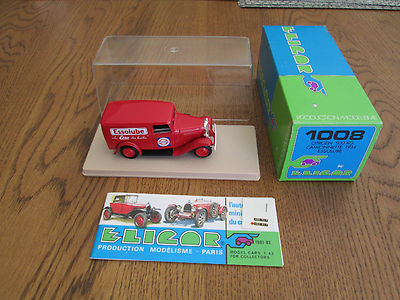 Eligor 1934 Citroen ESSO Standard Essolube 1:43 Made in France MIB Model # 1008