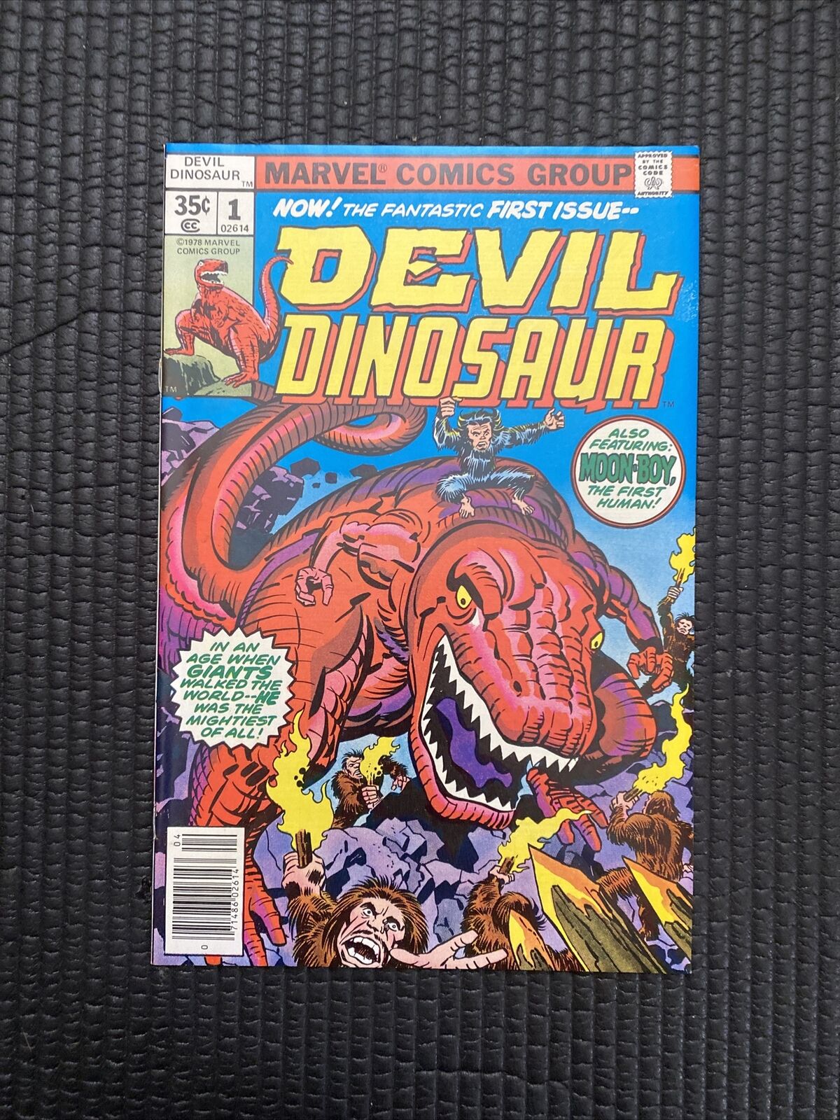 Devil Dinosaur # 1🔥🔥🔥NM- Beautiful Copy  1st Devil Dinosaur & Moon-Boy 1978
