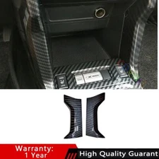 For Subaru Forester 2014-2018 ABS Carbon Fiber Gear Shift Both Side Cover Trim