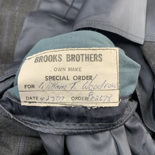 1977 38 S Brooks Brothers Makers " Special Order " Charcoal Grey Multi Stripe - Picture 20 of 20