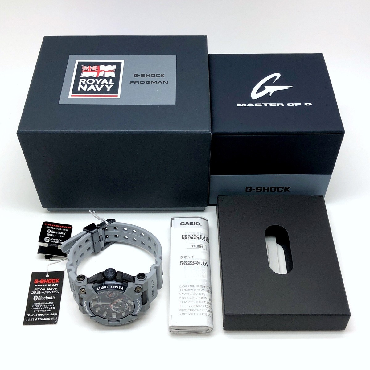 G-SHOCK CASIO GWF-A1000RN-8A FROGMAN ROYAL NAVY G-SHOCK CASIO GWF-A1000RN-8A FROGMAN ROYAL NAVY