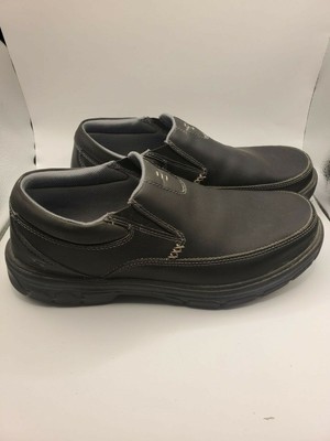 LEATHER CASUAL SLIP ON LOAFERS 