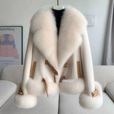 Winter New Fur Warm Coat Women's Slimming Down Jacket Big Fur Collar Fur Jackets