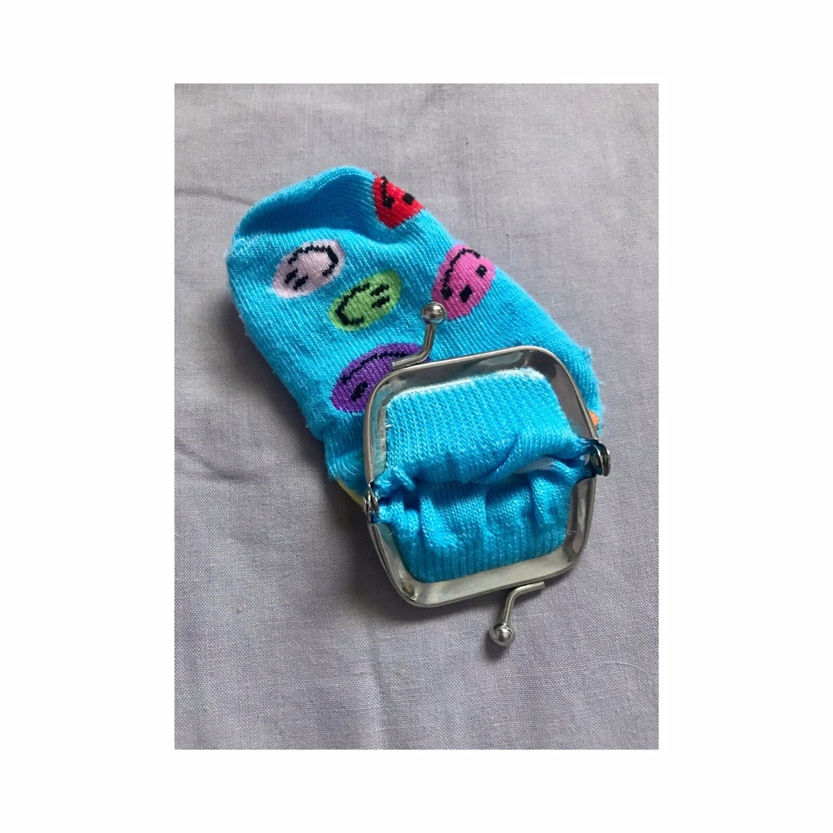 Smiley coin pouch shop