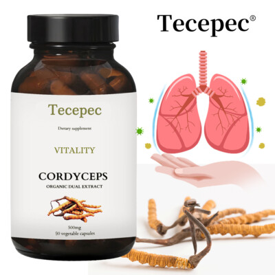 Cordycep Mushroo 500mg for Energy, Stamina, Recovery and High-Altitude Support