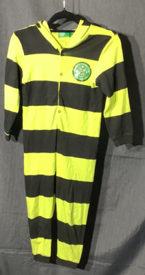 GLASGOW CELTIC FC BABY HOODED SLEEP SUIT SIZE 7/8 MONTHS FREE