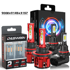 For Dodge Dakota 2005-2009 Led Headlight Fog Light Turn Signal Bulb 6x