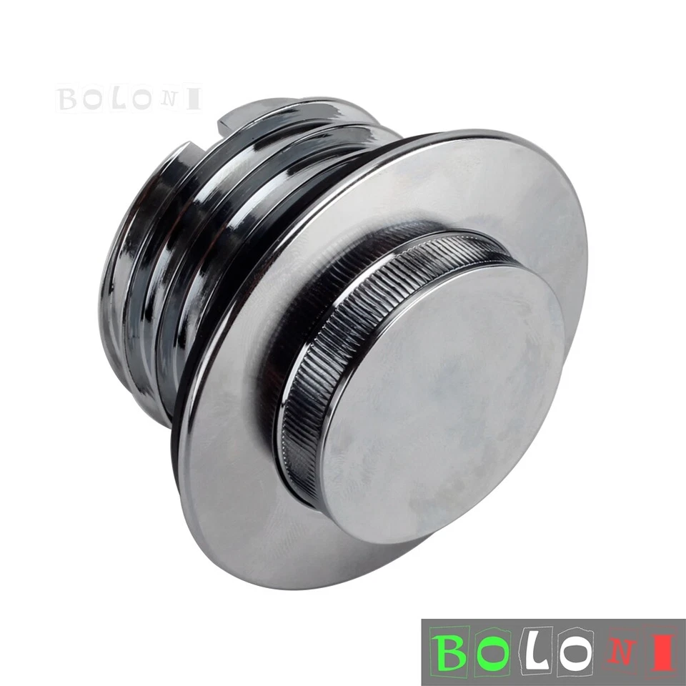 Tapas de tanque de gasolina para Harley Softail Slim Sport Glide Fat Boy Low Rider 2018-24 Foto 2 de 4