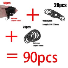 90pcs Universal Mix Cassette Rubber Drive Belt For Tape Machine Common New JP