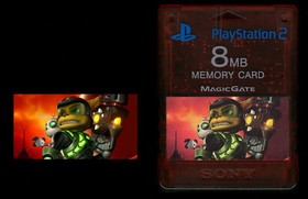 Custom PlayStation 2 (PS2) Memory Card Stickers - Catalog #1 - 250 Designs!