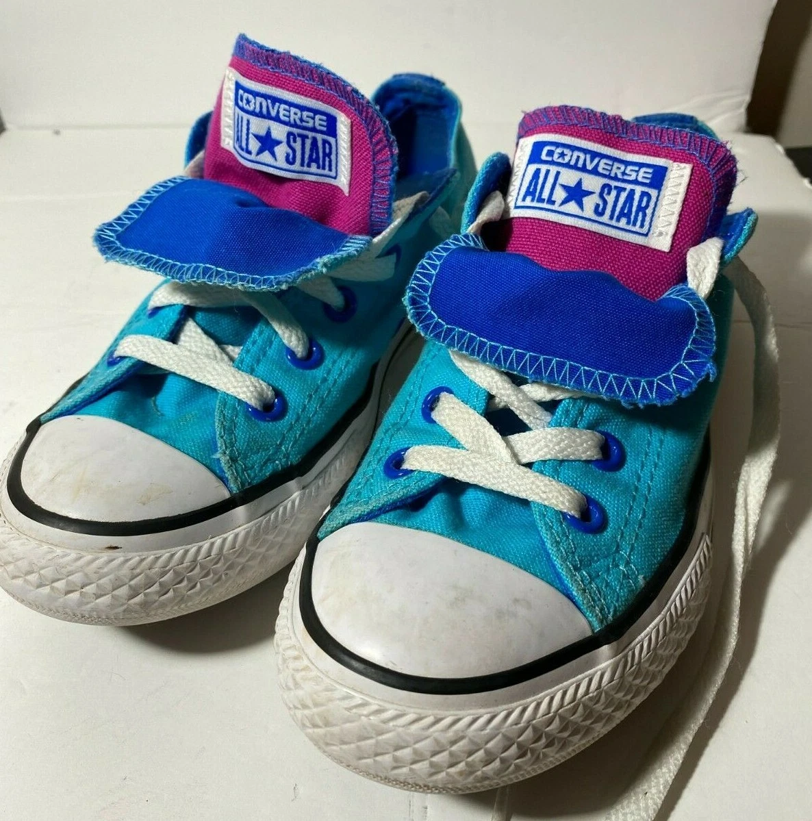 Aqua sale converse toddler