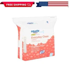 Equate Everyday Clean Aloe Wipes, 1 Resealable Pack ( 240 Total Wipes ) White