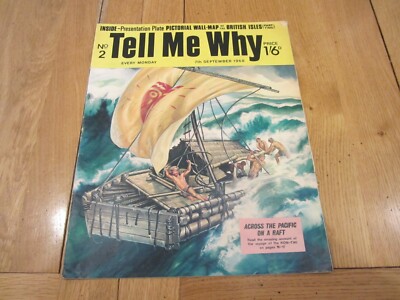 TELL ME WHY Comic - No 2 - Date 07/09/1968 - UK PAPER COMIC