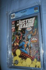 Justice League #50 Rebirth CGC 9.8 Manke Cover
