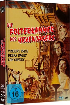 Die Folterkammer des Hexenjägers - Mediabook # DVD+BLU-RAY-NEU