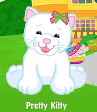 Webkinz Classic Pretty Kitty - hm688 - Virtual Adoption Code Only
