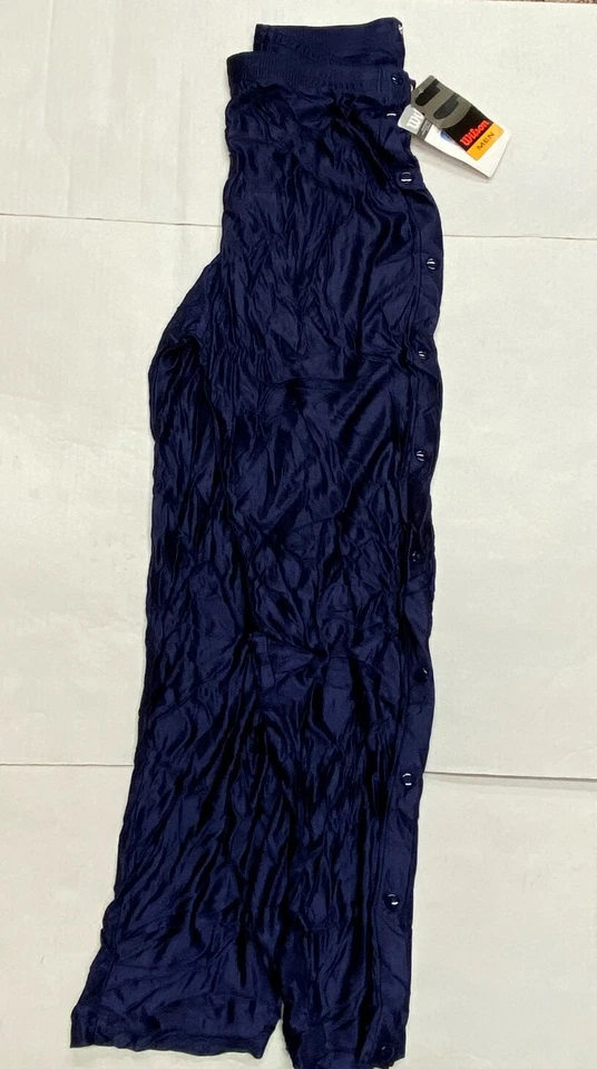 Pantalón de calentamiento Wilson B2337 azul marino Breakaway adulto Foto 2 de 3