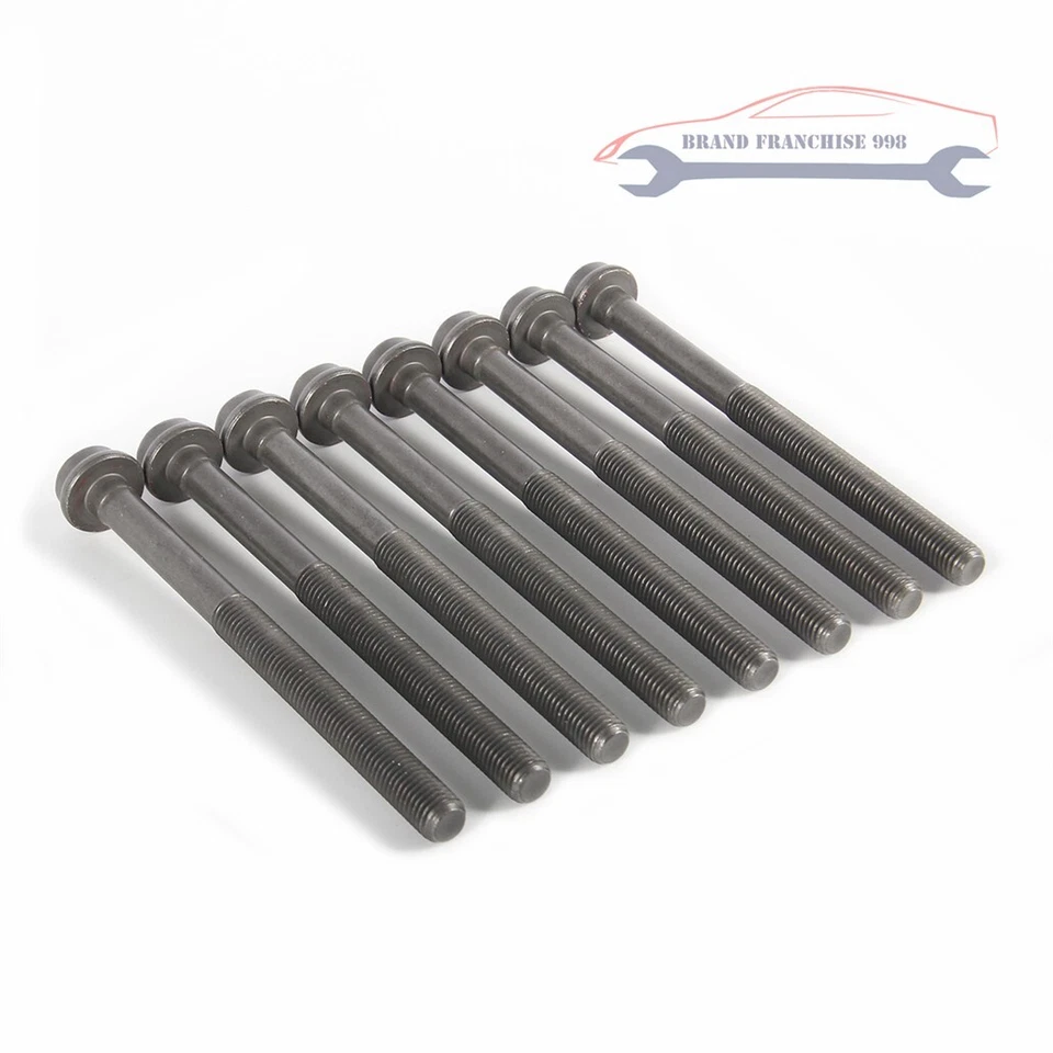 Kit de pernos de culata 2,8 L/3,2 L 8* apto para Mercedes Benz C32 AMG C320 E320 S350 Foto 4 de 4