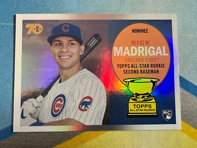 2021 Topps All-Star Rookie Cup NICK MADRIGAL Chicago Cubs #13 Variation RC