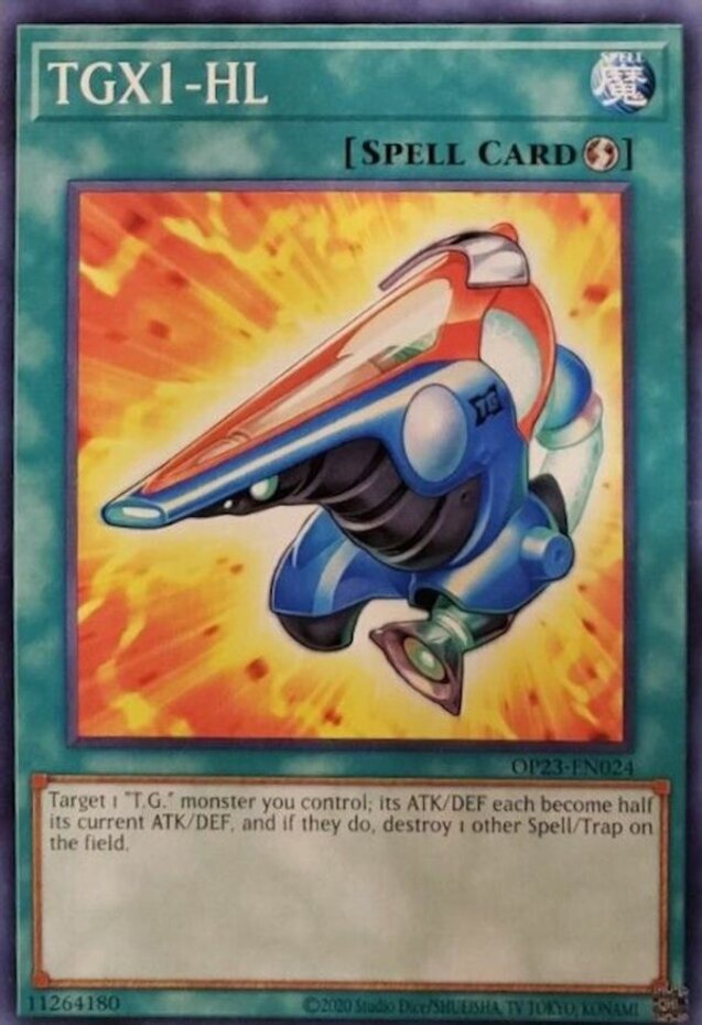 TGX1-HL OP23-EN024 Common Unlimited Near Mint Yugioh Card x1  