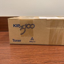 GENUINE KIP 3100 TONER OEM BLACK 2 CARTRIDGES PER BOX NEW 7640005100