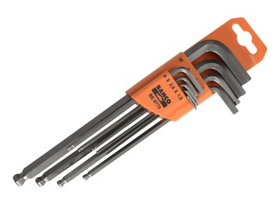 Bahco 9770 BE-9770 Innensechskant-Schraubendreher-Set, 1,5 - 10 mm