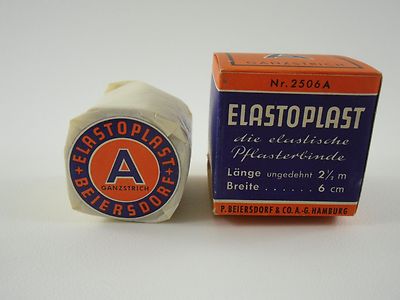 ELASTOPLAST A Ganzstrich Pflasterbinde Nr. 2506A Pflaster Beiersdorf ungeöffnet
