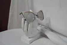 Mirrored Lens Cat Eye Sunglasses