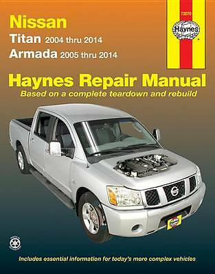 Nissan Titan & Armada (05 - 14) by Haynes Publishing (Paperback, 2015)