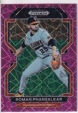 Roman Phansalkar - Neon Pink Velocity - 2022 Panini Prizm Draft Picks