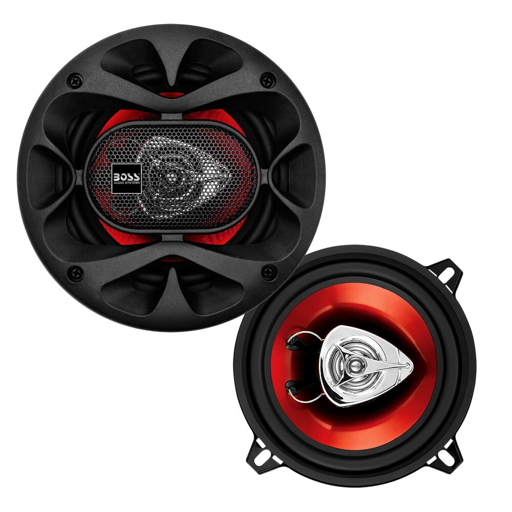 Комплект коаксиальных динамиков Boss CH6520 мощностью 65 дюйма по 250 Вт и Boss CH5520 мощностью 525 дюйма по 200 Вт
