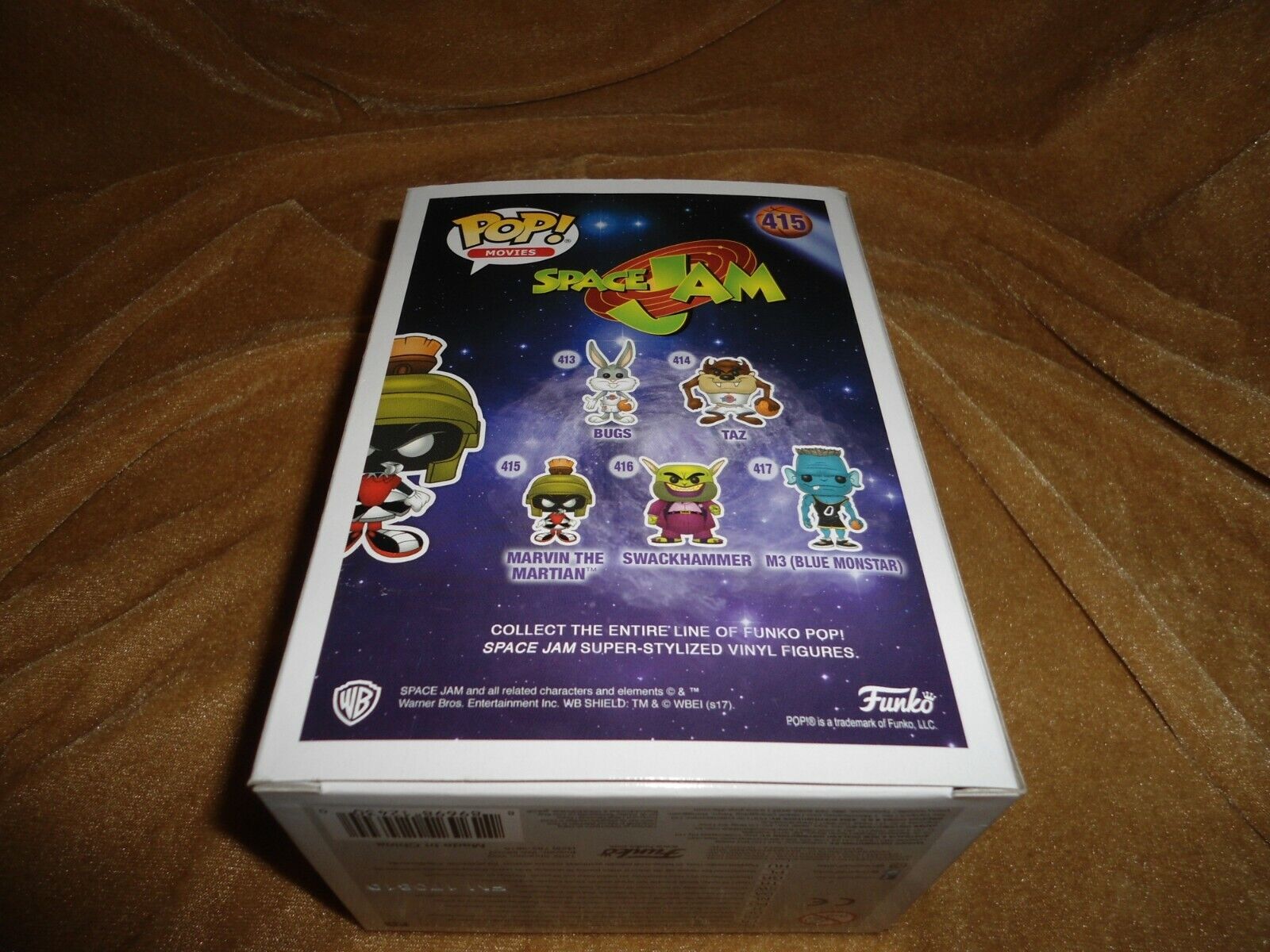 Funko Pop Movies Space Jam Marvin Action Figure 12430 for sale 