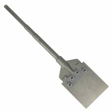 SDS-Max Spachtelmeißel 615x150mm f. Kleber, Teppich, Farbe + Ersatzblätter